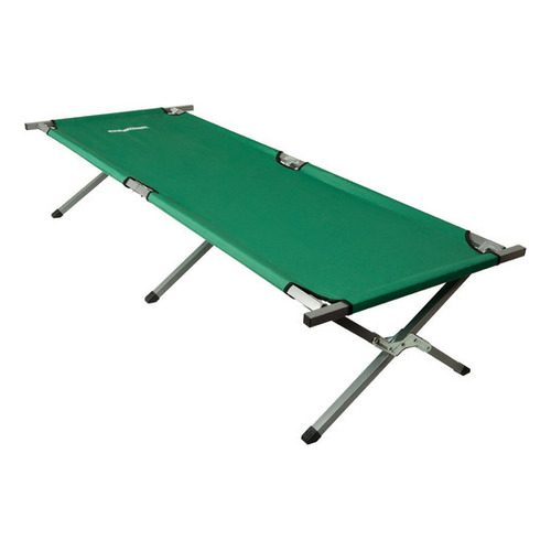 Catre Acero Waterdog Plegable Resistente 120kg Funda Color Verde Oscuro