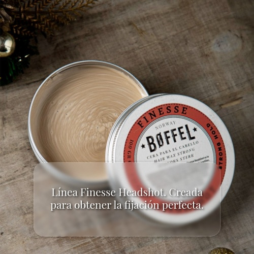 Cera Cabello Fijacion Fuerte Boffel Hair Wax Strong 100ml