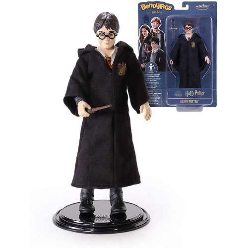 Figura Harry Potter Flexible Y Poseable - Con Base