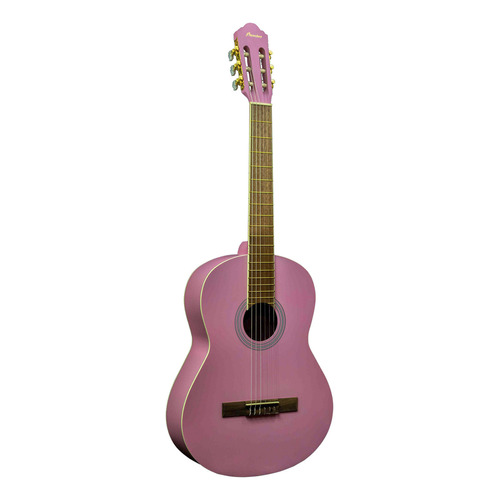 Guitarra Clasica Bamboo Studio Rosa 39 Con Funda