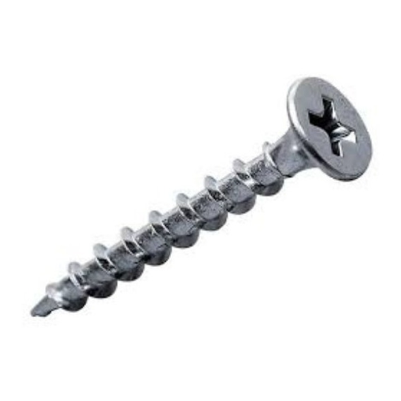 Tornillo Madera Crs Zincado 6 X 2 Pulgadas  - 1000 Unidades