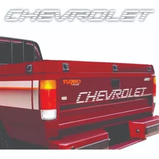 Adesivo Chevrolet Tampa Traseira D20