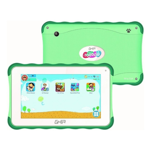 Tablet Kids Ghia 1gb 16gb Bluetooth Android 11 Color Verde Modelo Gt133v