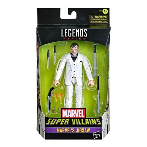 Figura Fan Marvel Legends Series Super Villains Jigsaw