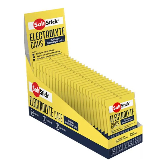 Electrolitos Running Saltstick Caps Caja 24 Pz   Sastcapbe24