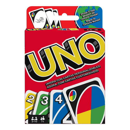 Mattel games Uno Original W2085 Español