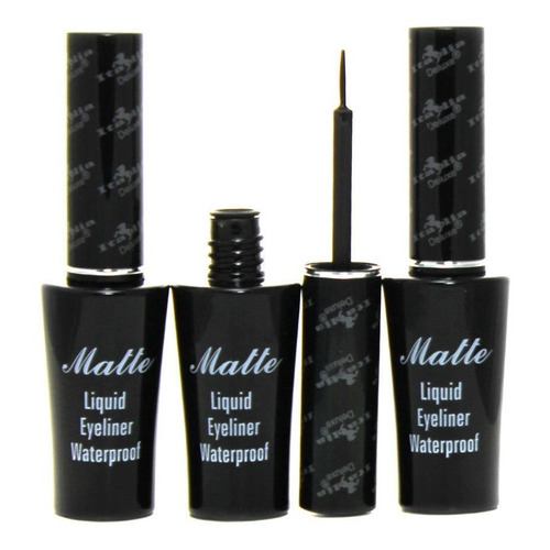 Delineador Matte Liquid Eyeliner Waterproof Italia Deluxe