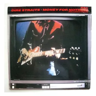 Dire Straits Money For Nothing 12  Vinilo Uk 85 Mx