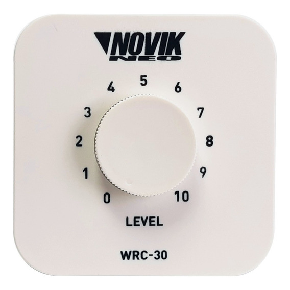 Control Volumen Novik Wrc-30 Para Parlantes Música Funcional Color Blanco