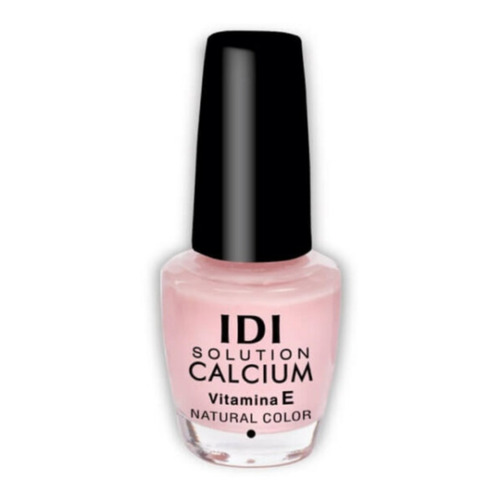 Esmalte Idi Solution Calcium Vitamina E Hipoalergenico Color Natural pink
