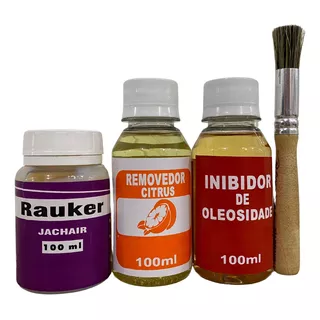 Cola Rauker 100ml + Removedor Citrus 100ml  Protese Jac