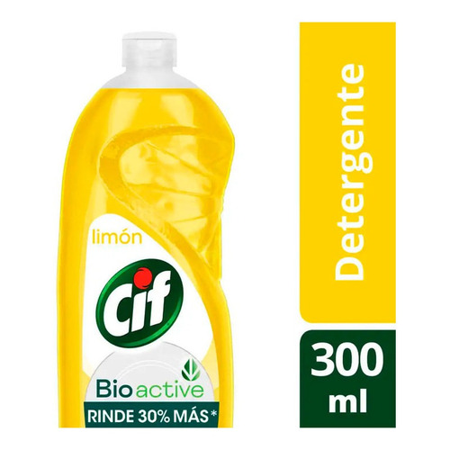 Detergente Cif Bioactive Limon Botella X 300 Ml