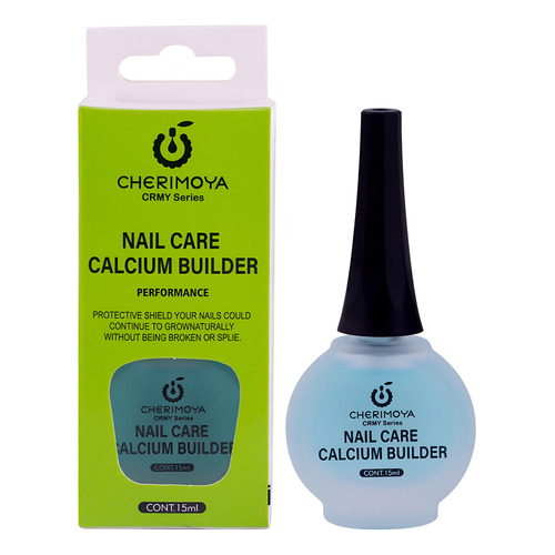 Fortalcedores Para Uñas Cherimoya 15ml Color Tratamiento Constructor De Uñas De Calcio