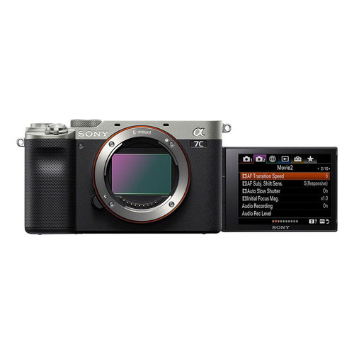 Sony Cámara Profesional Mirrorless Ilce-7c Alpha 7C Color Plata