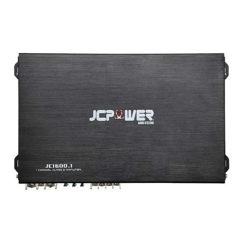 Amplificador para auto/camioneta JC Power JC Series JC1600.1 clase D con 1 canal y 1600W