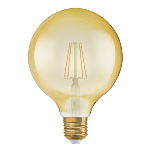 Lámpara Led Osram Vintage Globo Ambar Dim 7.5w Luz Cálida Color de la luz Blanco cálido