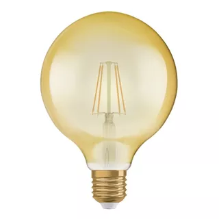 Lámpara Led Osram Vintage Globo Ambar Dim 7.5w Luz Cálida Color De La Luz Blanco Cálido
