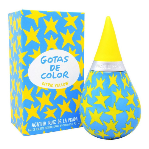 Agatha Ruiz de la Prada Gotas de Color Citric Yellow Eau de toilette 100 ml para  mujer