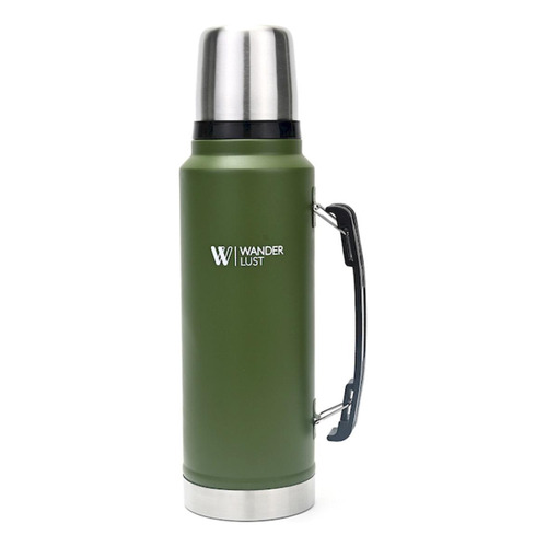 Termo Wanderlust 35196 De Acero Inoxidable 1.3l Verdetermo Wanderlust