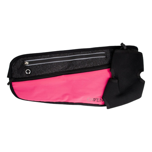 Owen Riñonera Deportiva Running Porta Botella Rino10 6c Color Rosa Diseño De La Tela Liso