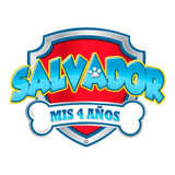 Logo Personalizado Con Tu Nombre De Paw Patrol