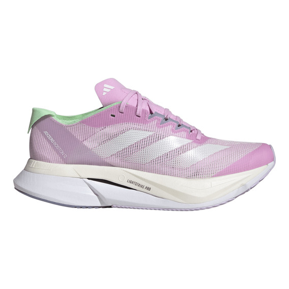 Tenis adidas Correr Adizero Boston 12 Mujer Morado