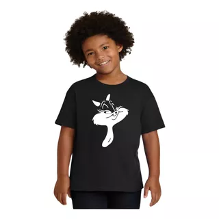 Playera Juvenil Gata Penélope Pepe Le Pew Caricaturas M1 Eg