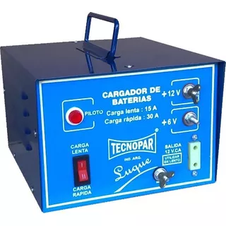 Cargador Baterias 15 Amp./30amp 6/12 Volts. Salida12 Volts