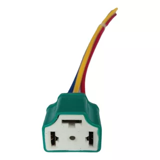 Conector Cerámica De Bombillo H4 P43 3 Patas 