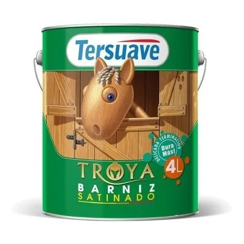 Barniz Satinado Tersuave 1 Lts - Pinturería Frias Color Natural