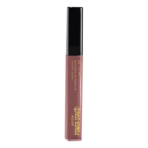 Avon Power Stay Labial Mate Líquido Indeleble 16h Color Mauve All Night