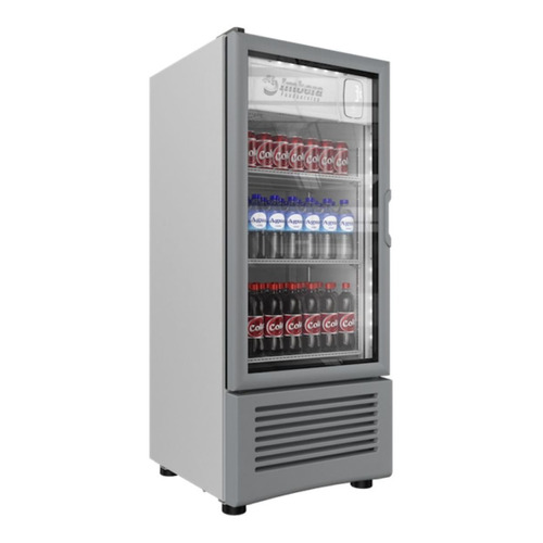 Refrigerador comercial vertical Imbera VR-09 252.9 L 1  puerta gris 619 mm de ancho 115V