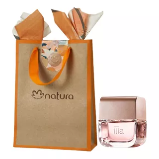 Presente Especial Perfume Natura Ilía Tradicional Clássico Deo Parfum Feminino 50ml Fragrância Floral Elegante E Sedutor Com Sacola Exclusiva