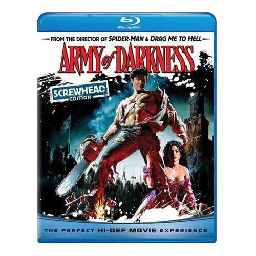 Army Of Darkness Screwhead Edition  Blu-ray Import Nuevo 