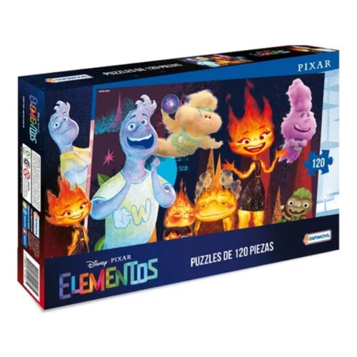 Puzzle Rompecabezas 120 Disney Pixar Elementos - Elementals