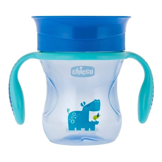 Chicco Vaso Perfect Cup 12m+ Antiderrame 360º Color Azul