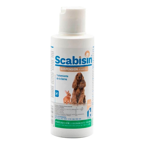 Scabisin Suspension Acaricida Tratamiento Sarna 100 Ml