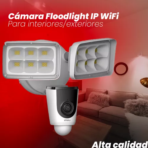 IMOU FLOODLIGHT - Cámara IP de 2 Megapixeles/Ranura Micro SD