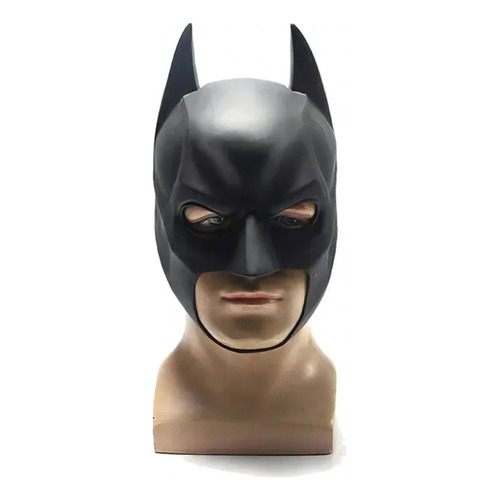 Adecuado Para La Máscara De Látex De Batman De Vacaciones Color Negro