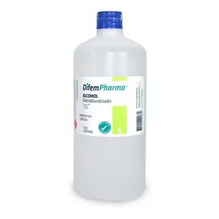 Alcohol Desnaturalizado Difem Pharma 1 L