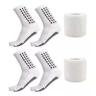  Pack Medias Antideslizantes 3/4 Venda Combo X2 Fox Socks®