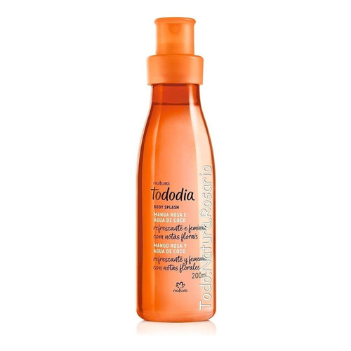 Natura Tododia Mango rosa y agua de coco Body splash 200 ml para  mujer