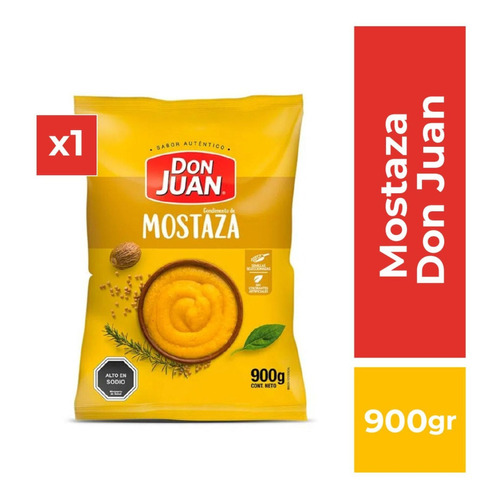 Mostaza Don Juan Bolsa 900 G