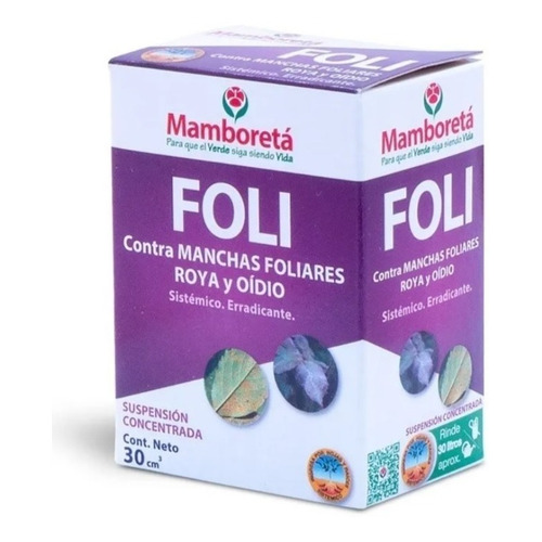 Mamboretá Foli fungicida líquida 30 cc