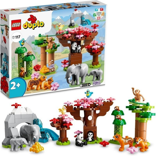 Kit De Construcción Lego Duplo Fauna Salvaje De Asia 10974 Cantidad de piezas 117
