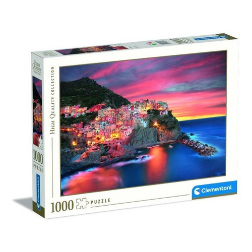 Manarola Historico Italia Rompecabezas 1000 Pz Clementoni