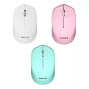 Mouse Inalambrico Philips M344 Receptor Usb Pc Notebook