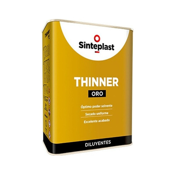 Thinner Sello De Oro Diluyente Sinteplast 18lts Pintumm