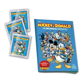 Pack Oferta Álbum + 40 Sobres Mickey And Donald