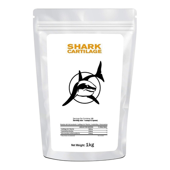 Cartilago Tiburon Condroitina Glucosamina 1kg Envio Gratis